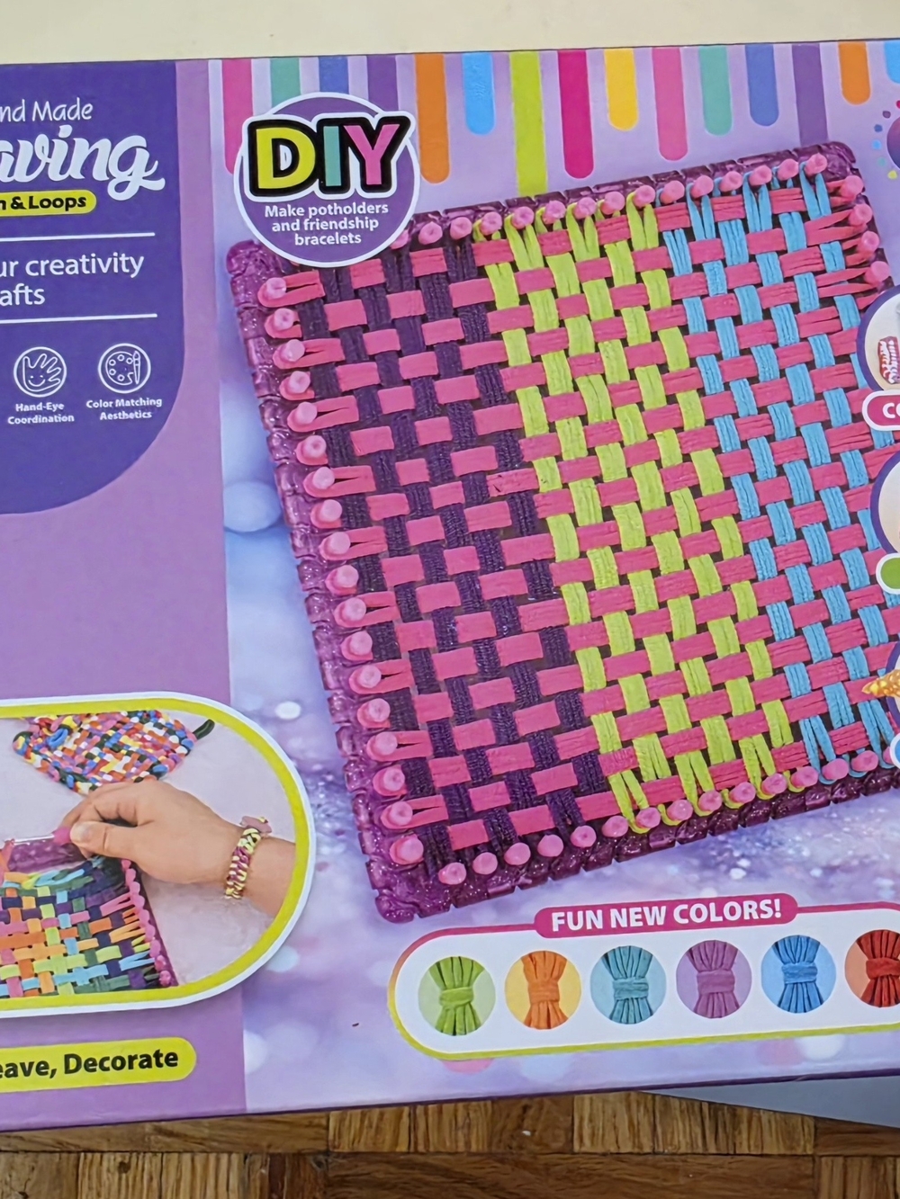 Kids Weaving Craft Kit - Multicolor